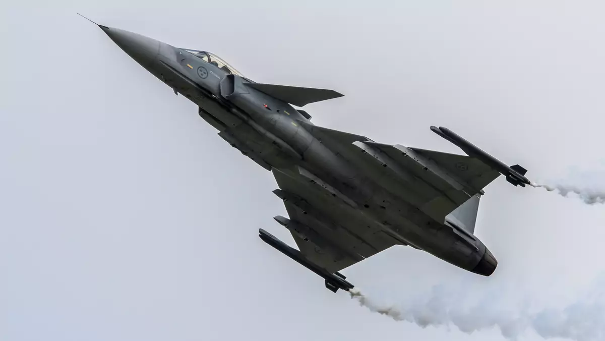 Ukraińcy liczą, że Szwedzi dostarczą im myśliwce JAS 39 Gripen