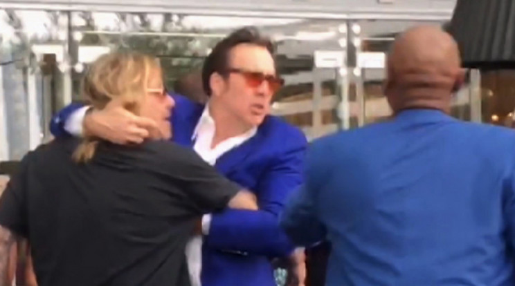 Vince Neil és Nicolas Cage / Fotó: Northfoto