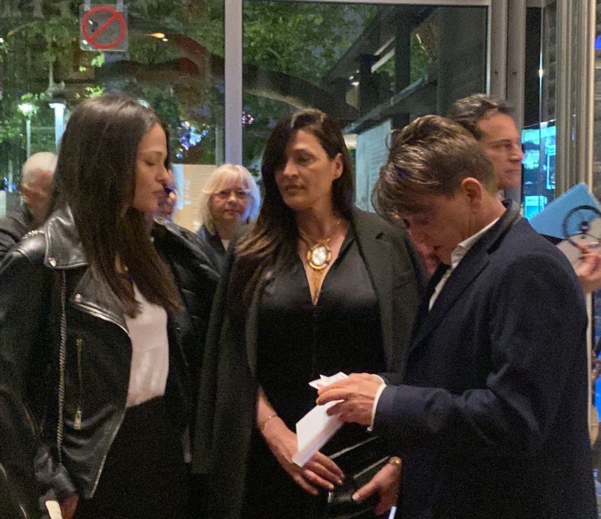 Dragan Bjelogrlić sa porodicom