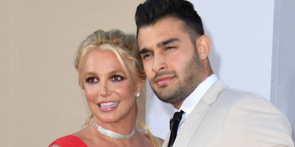 Britney Spears i Sam Asghari. Para wzięła ślub 9 czerwca 2022 roku. 