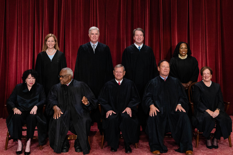 Obecny skład Sądu Najwyższego USA