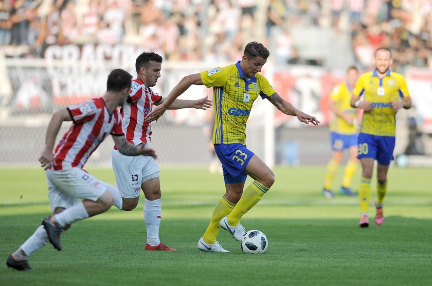 Pilka nozna. Ekstraklasa. Wisla Krakow - Arka Gdynia. 21.07.2018