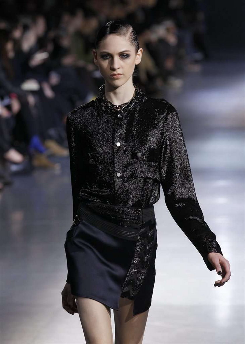 Anthony Vaccarello jesień 2012