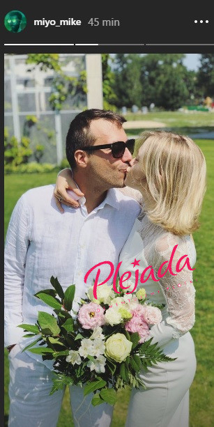 W zupełnej tajemnicy przed mediami ślub wziął też DJ Adamus. Zdjęcia z uroczystości opublikował na Instagramie za to kolega młodej pary.