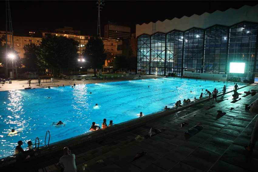 Noćno kupanje sat duže: Sa Tašmajdana