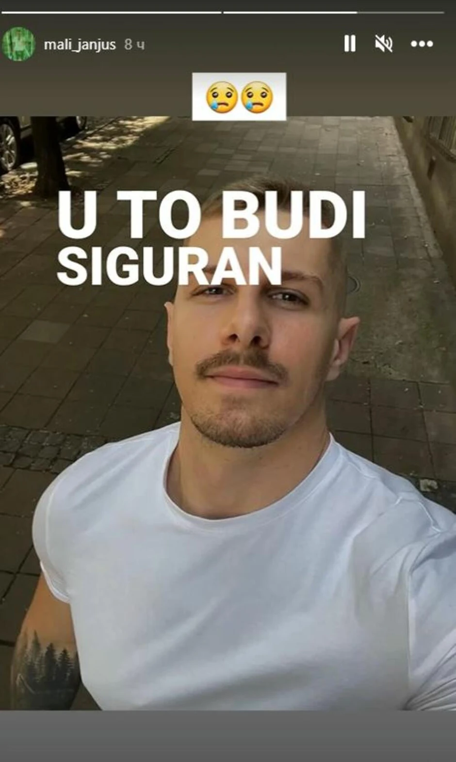 Janjuš objavio stihove za brata