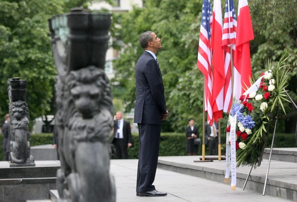 WARSZAWA BARACK OBAMA WIZYTA