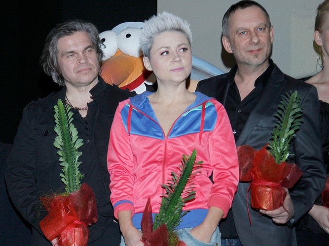 Maria Peszek (filmowa Yola) i Jarosław Boberek (Asystent)