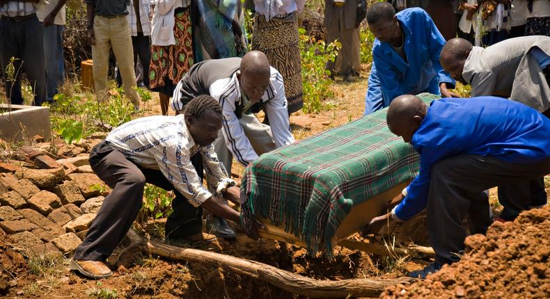 95-year-old man wakes up at his own funeral, says he was taking a nap