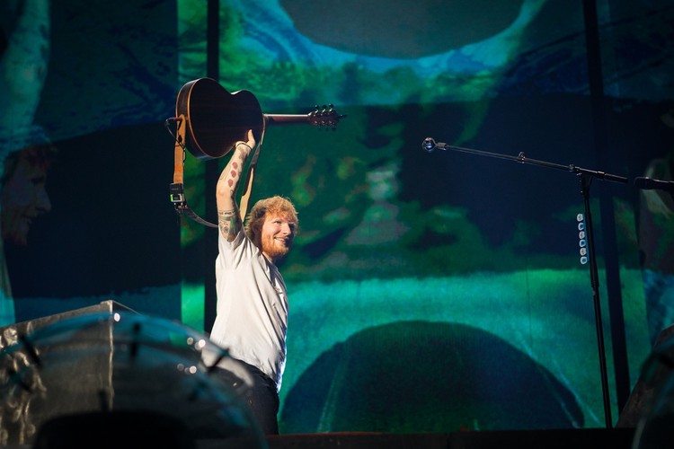 Ed Sheeran - koncert w Waszawie, 12 sierpnia 2018 fot. Charm Music/ mat. promocyjne