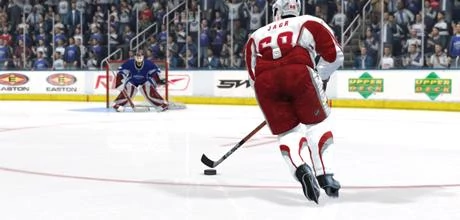 Screen z gry "NHL 08"