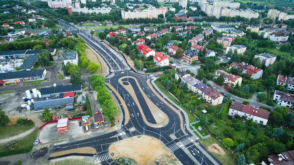 Rondo biszkoptowe w Lublinie