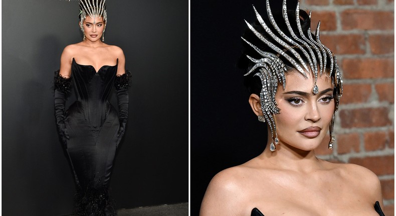 Kylie Jenner attends the Thierry Mugler: Couturissime Brooklyn Museum opening celebration on November 15, 2022, in New York City.Evan Agostini/Invision/AP