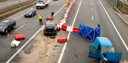 Śmiertelny wypadek w Lipnikach. Samochód dostawczy zderzył się z osobowym