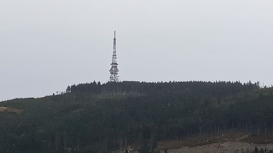 Żaba na kamieniu, kamień na Skrzycznem