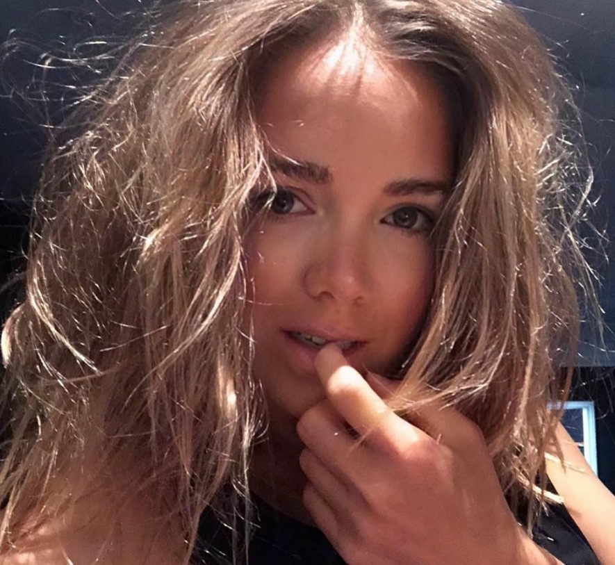 Česká speváčka Lucie Vondráčková.