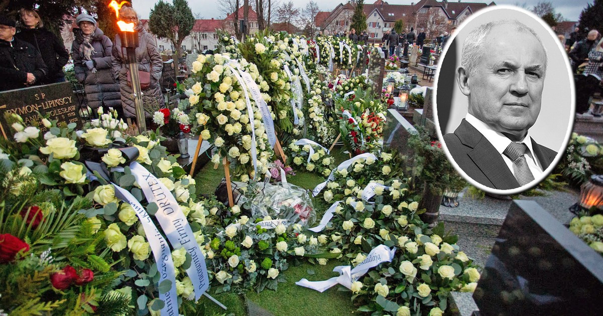 Niezwykły widok przy grobie prezesa Drutexu. Te zdjęcia mówią wszystko