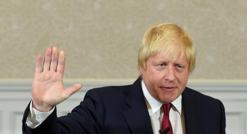 British Foreign Minister, Boris Johnson 