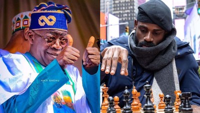 Tinubu celebrates Onakoya's ingenuity to set new Guinness World chess record