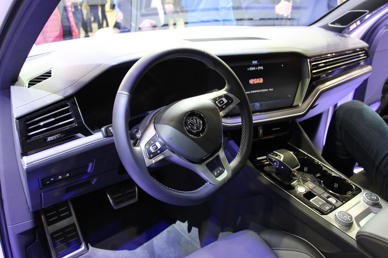 Volkswagen Touareg podczas Poznań Motor Show