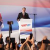 Skup SNS u Beogradu Aleksandar Vučić ostavka
