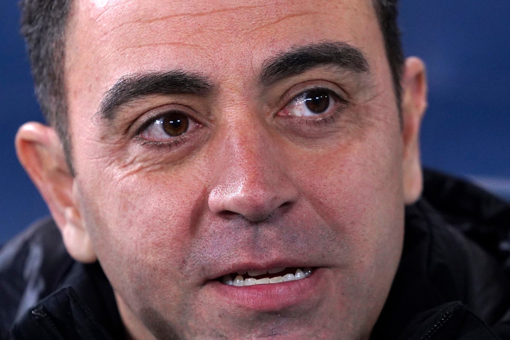 Tréner FC Barcelona Xavi Hernandez. 