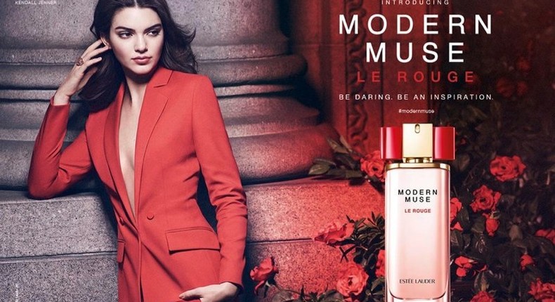 Kendall Jenner for Estee Lauder Print ad