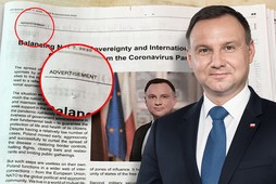 Andrzej Duda reklamuje się w Washington Post 