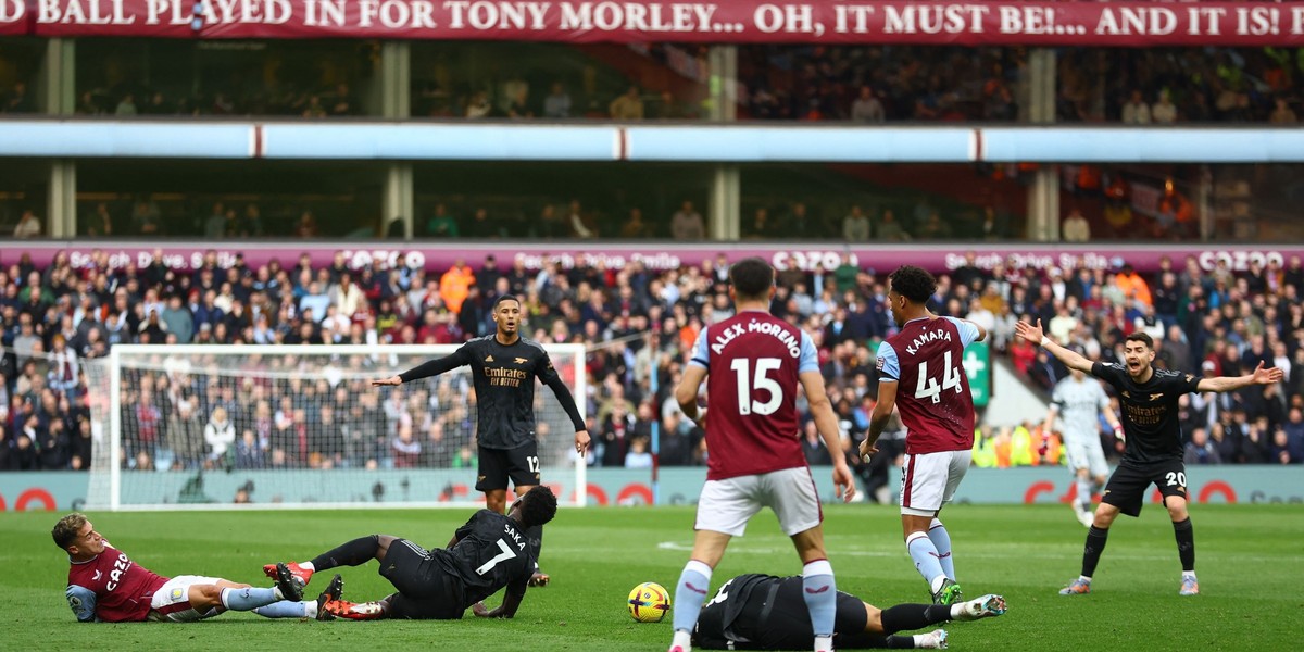 Aston Villa i Arsenal stworzyły pasjonujące widowisko