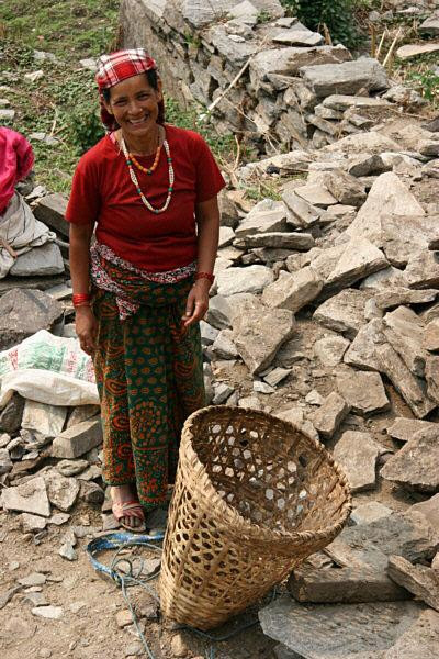 Galeria Nepal - trekking do  Południowego Sanktuarium  Annapurny, obrazek 57