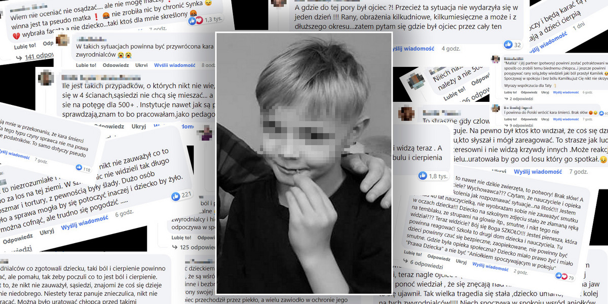 Cała Polska żyje tragedią w Częstochowie. Co o śmierci 8-letniego Kamilka piszą Polacy?
