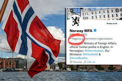Kolejna wpadka Twittera. Pomylili Norwegię z Nigerią