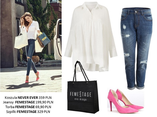 STYLIZACJE inspirowane zestawami Mirandy Kerr