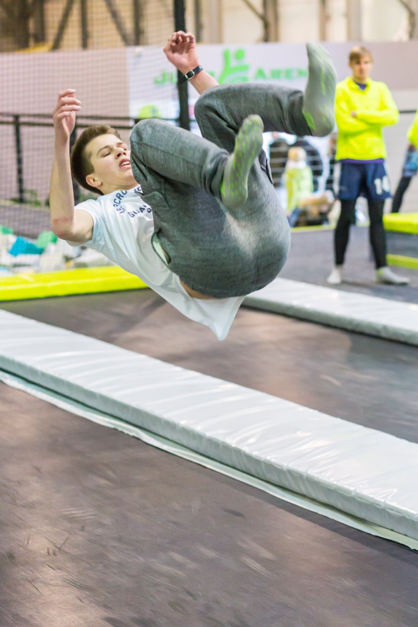 Pierwszy park trampolin w Poznaniu już działa