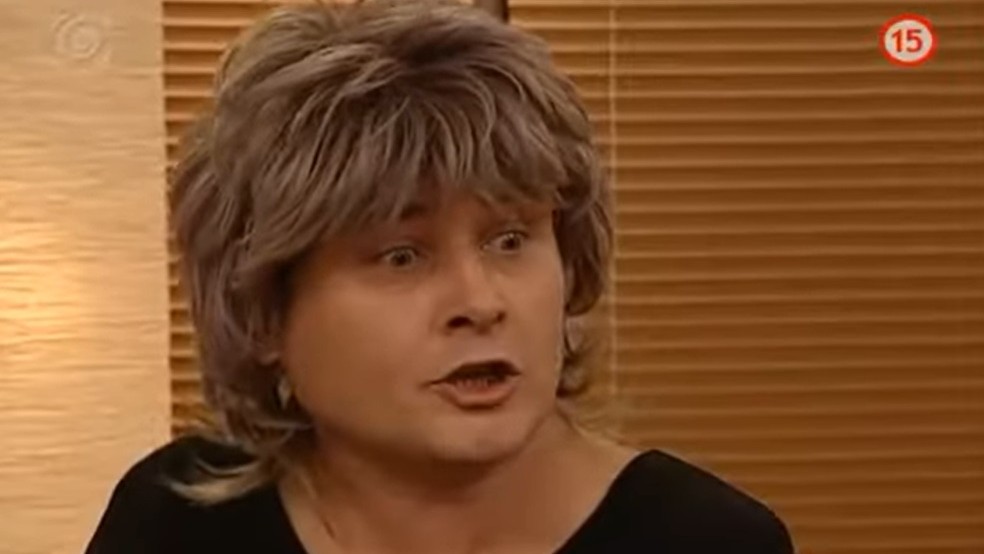 Peter Batthyány ako teta Márgit. 