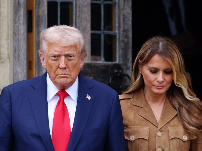 Donald i Melanija Tramp