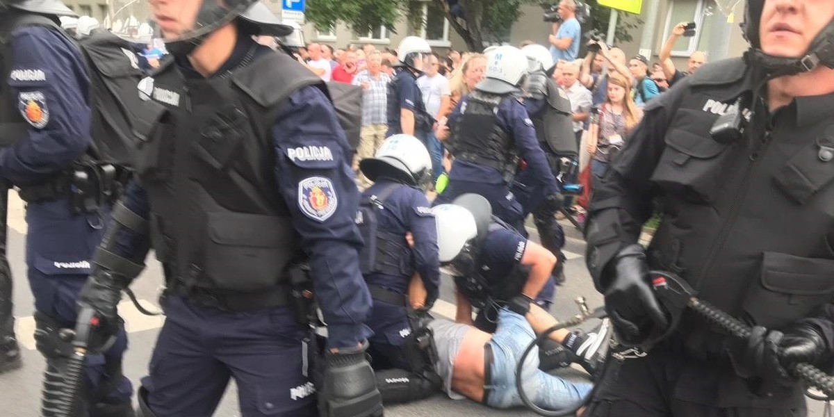 Zamieszki w trakcie białostockiego Marszu Równości