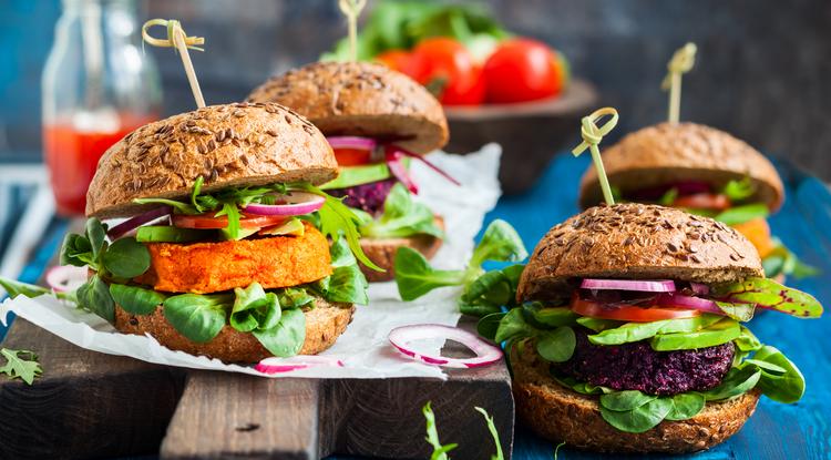 Vega burger recept / Fotó: Shutterstock