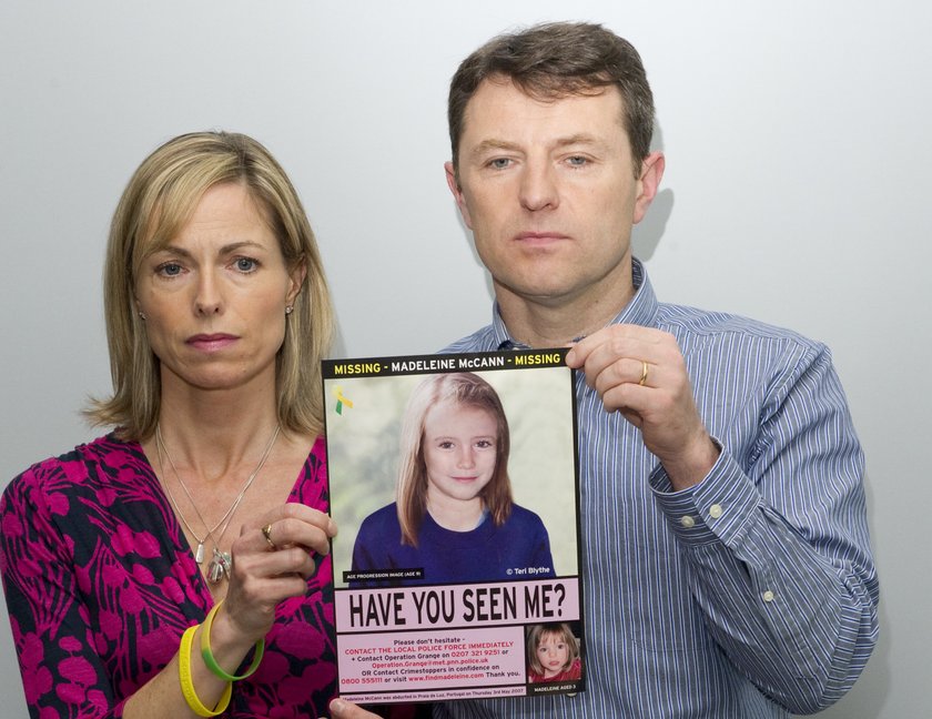 Rodzice zaginionej Maddie McCann