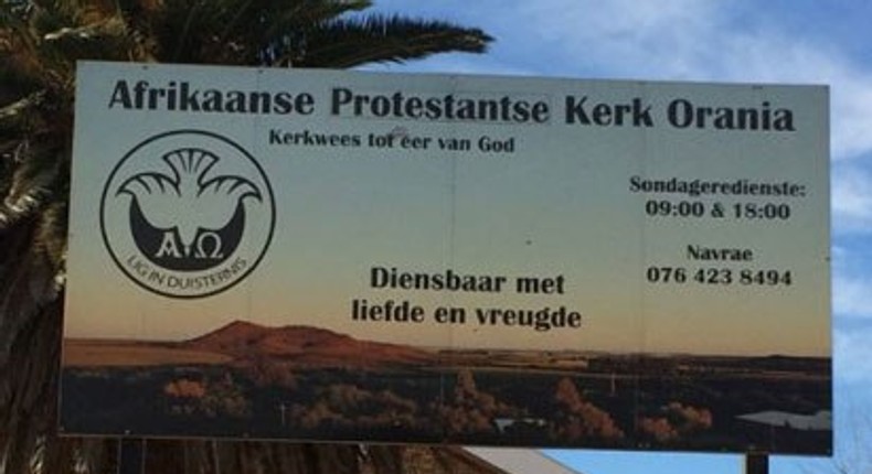 Afrikaanse Protestante Kerk doesn't welcome black people even after two decades of apartheid 