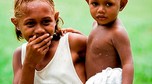 Melanesian people of Solomon Islands