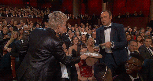 Kevin Spacey mindig kapható a mókázásra