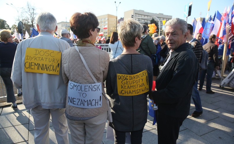 Marsz KOD w Warszawie