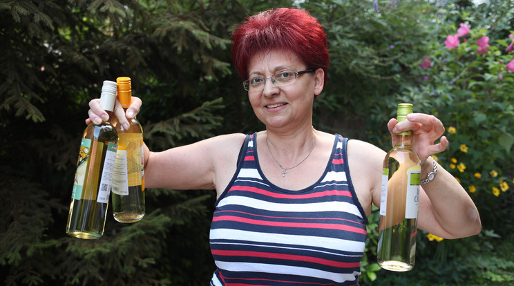 Nyertesünk, Judit a nagy 
melegben hűsítő fröccsöt 
készít majd a borokból/Fotó: Weber Zsolt