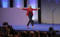 Marine Le Pen na wiecu wyborczym: UE umrze, bo jej nie chcemy i zastąpi ją Europa narodów