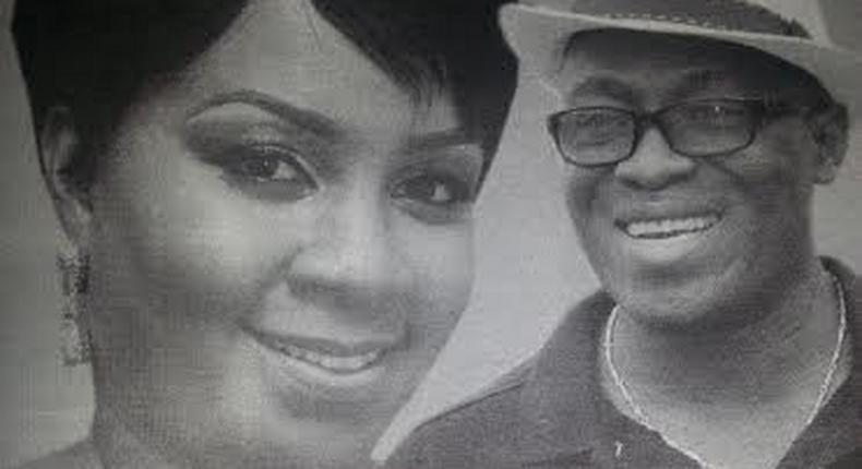 Adewale Ayuba and wife Azuka