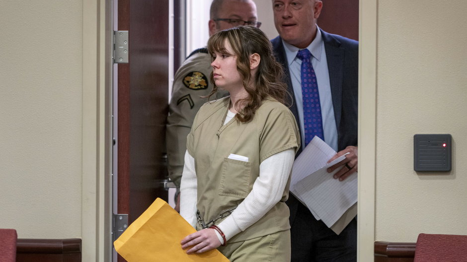 Hannah Gutierrez Reed podczas rozprawy 15 kwietnia 2024 r.