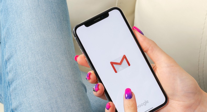 gmail on iphone