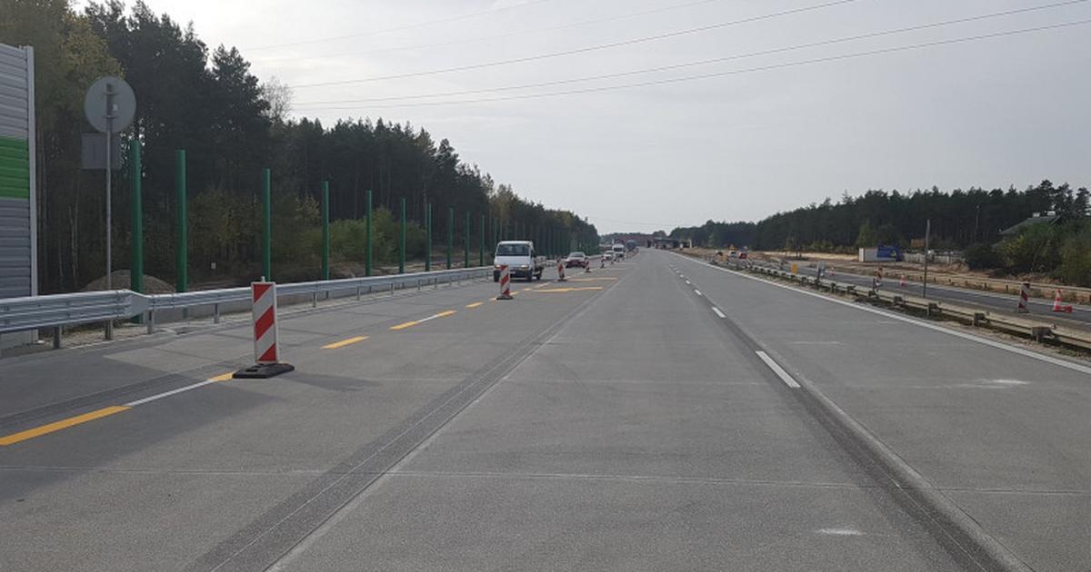 Autostrada A1 nowy odcinek udostępniony