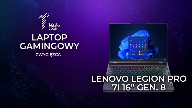 Laptopy — Laptop gamingowy — Lenovo Legion Pro 7i 16'' Gen. 8